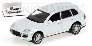 436066270 PORSCHE CAYENNE TURBO – 2007 – ‘LINEA BIANCO’ 1:43